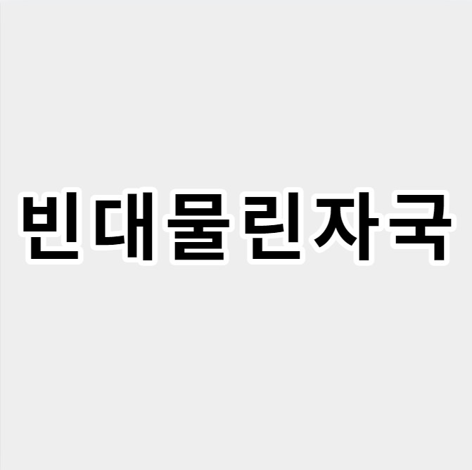 빈대물린자국