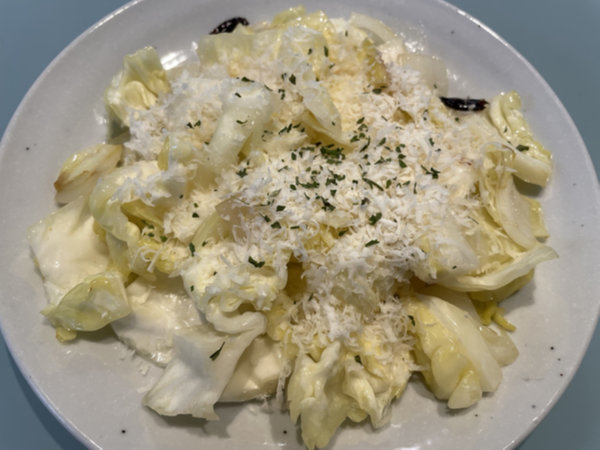 양배추볶음 완성