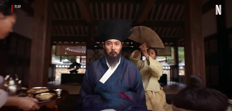 넷플릭스 전,란에서 종려 부 역을 맡은 박병은