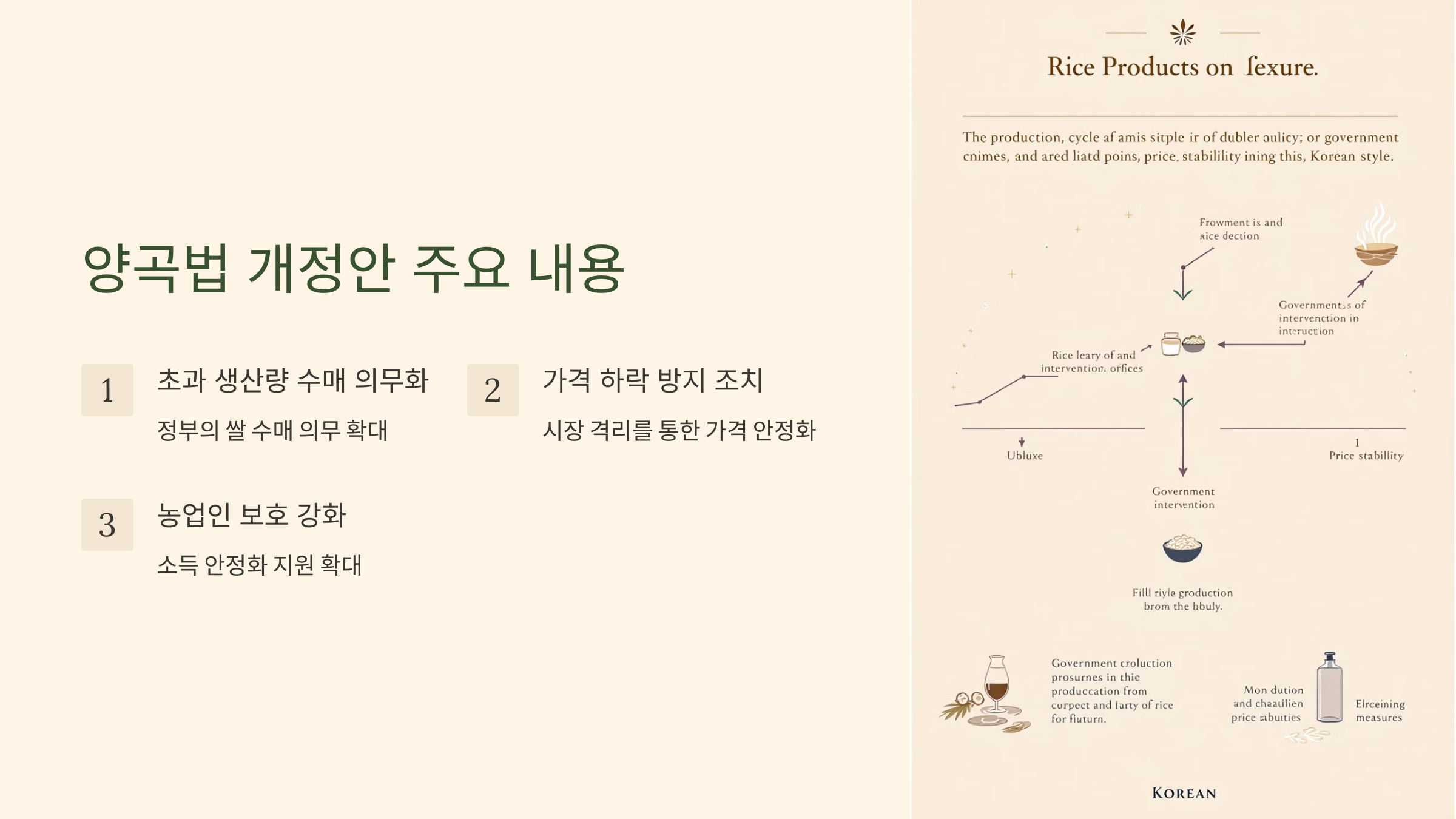 양곡법 개정안이란?
