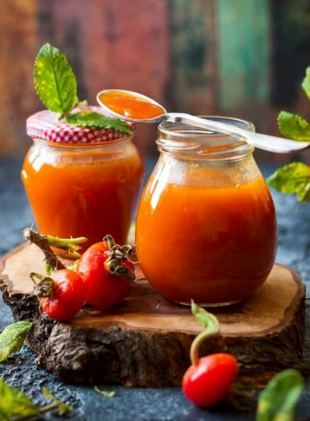 로즈힙퓨레 쥬스 만들기