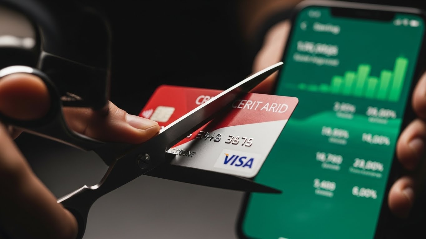 불필요한 소비를 차단하고 가계부를 정돈하는 상징적인 모습