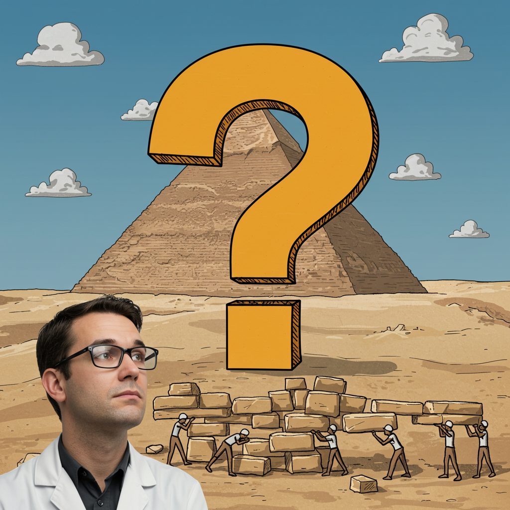 피라미드 노예가 만들었을까?