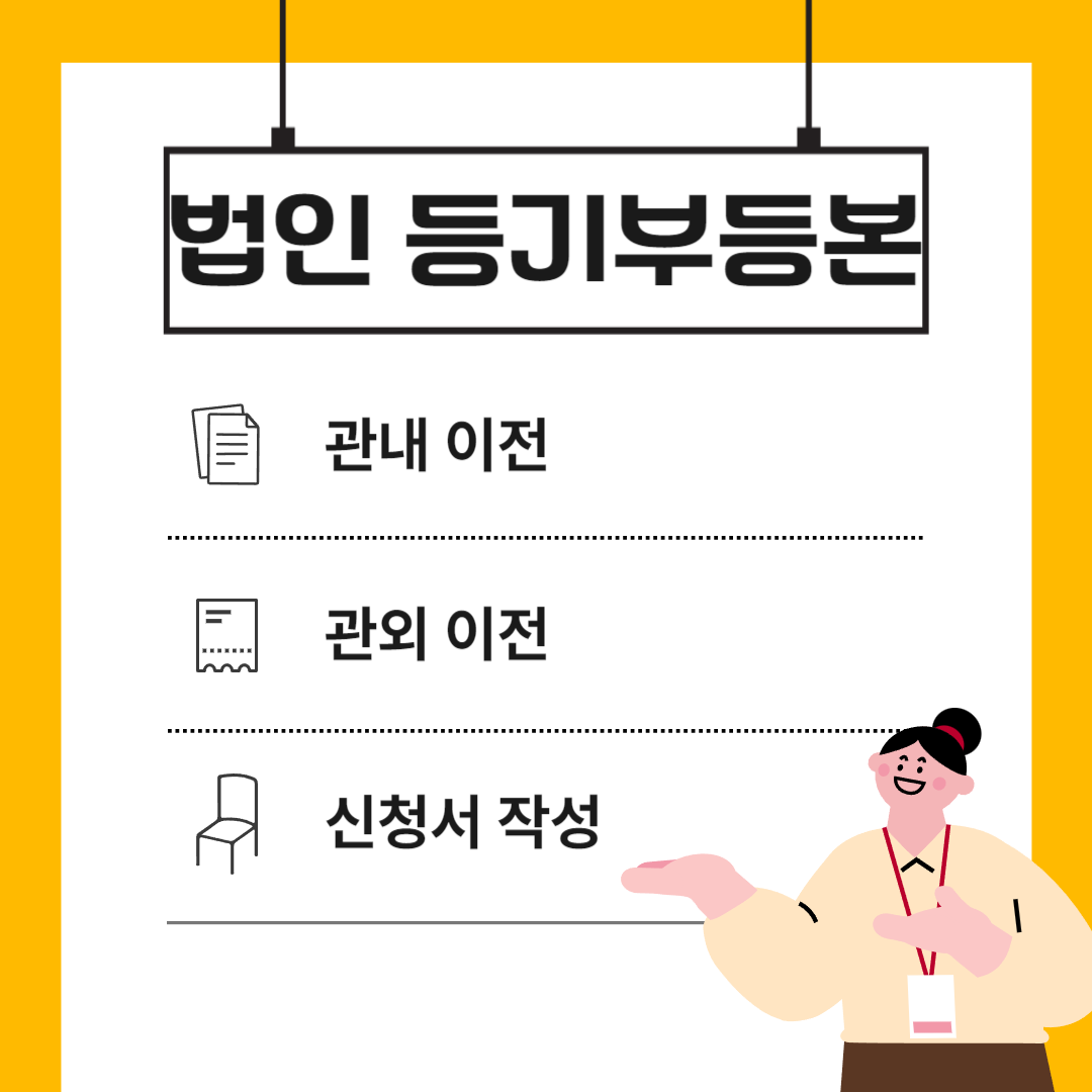 법인등기부등본 주소변경