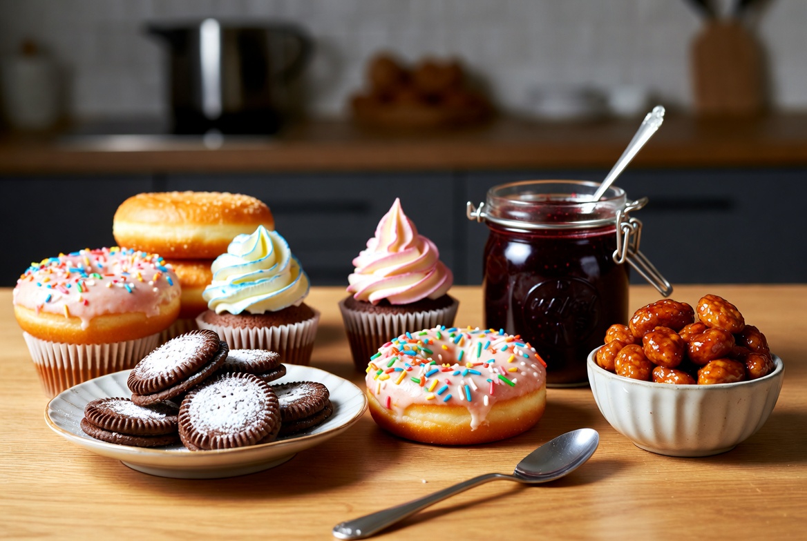 아침에피해야할음식-당이많은음식