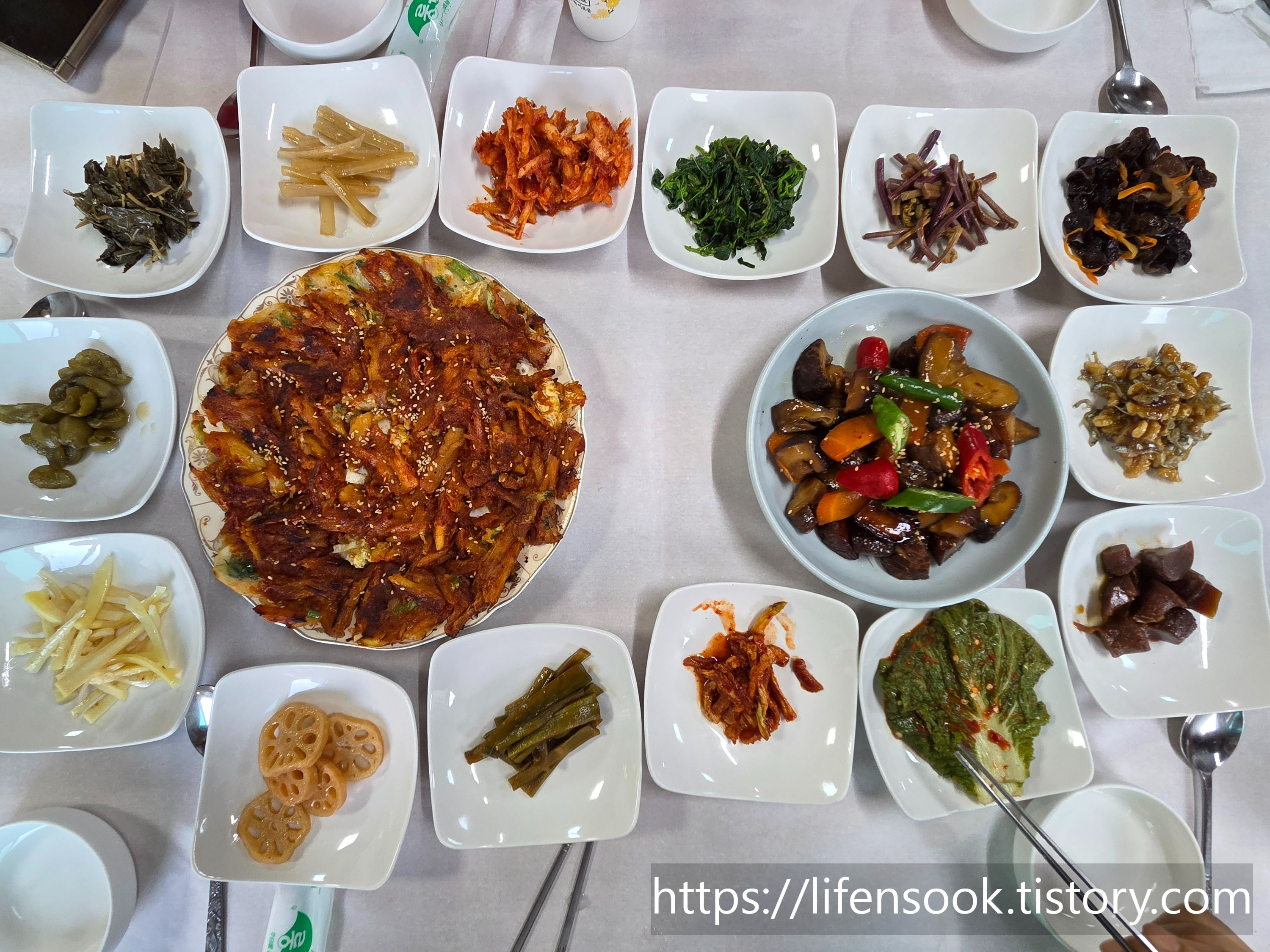 고바우식당 산채한정식 1
