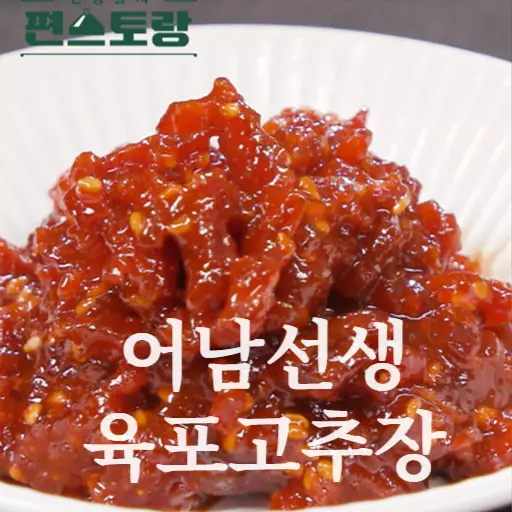 어남선생 초간단 육포고추장