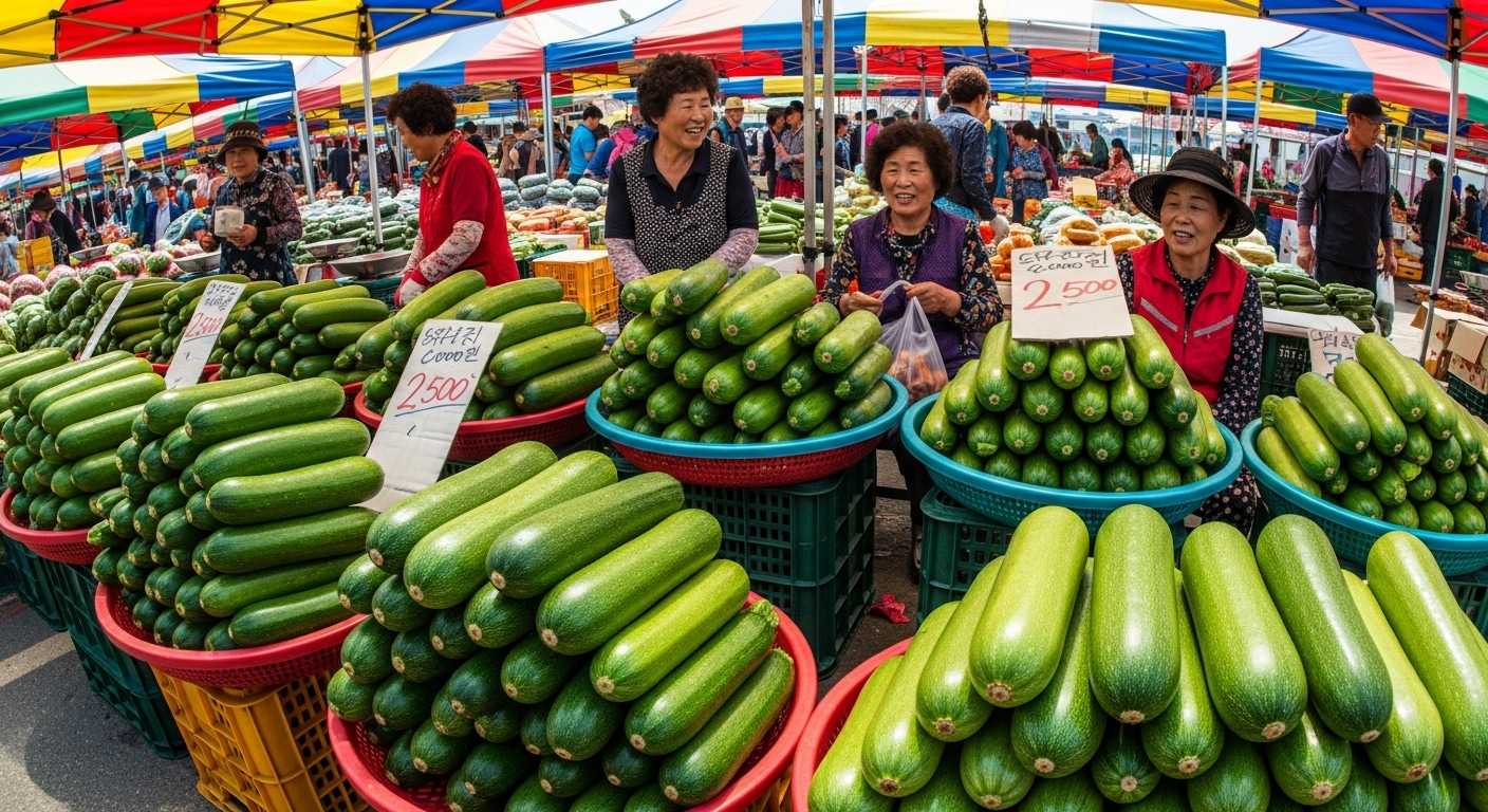 7월 제철음식 애호박