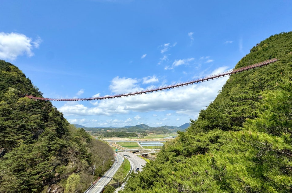 순창 채계산 출렁다리