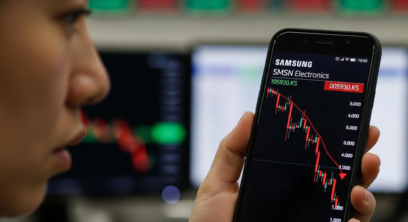 삼성전자 주가폭락