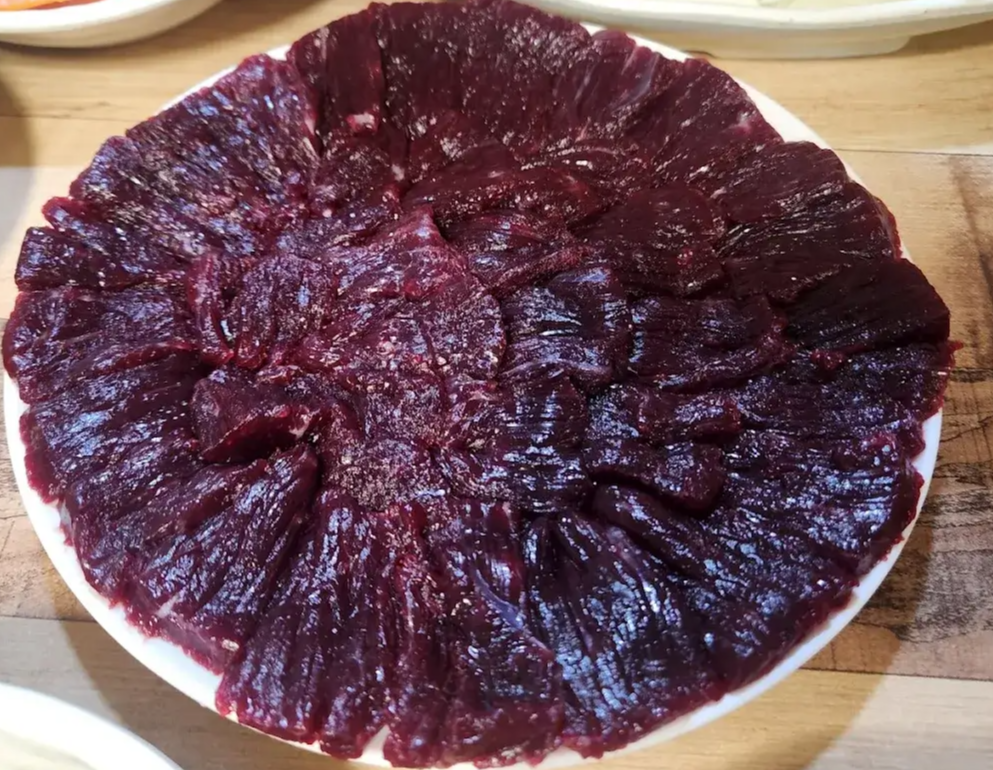 대구 수라생고기 뭉티기