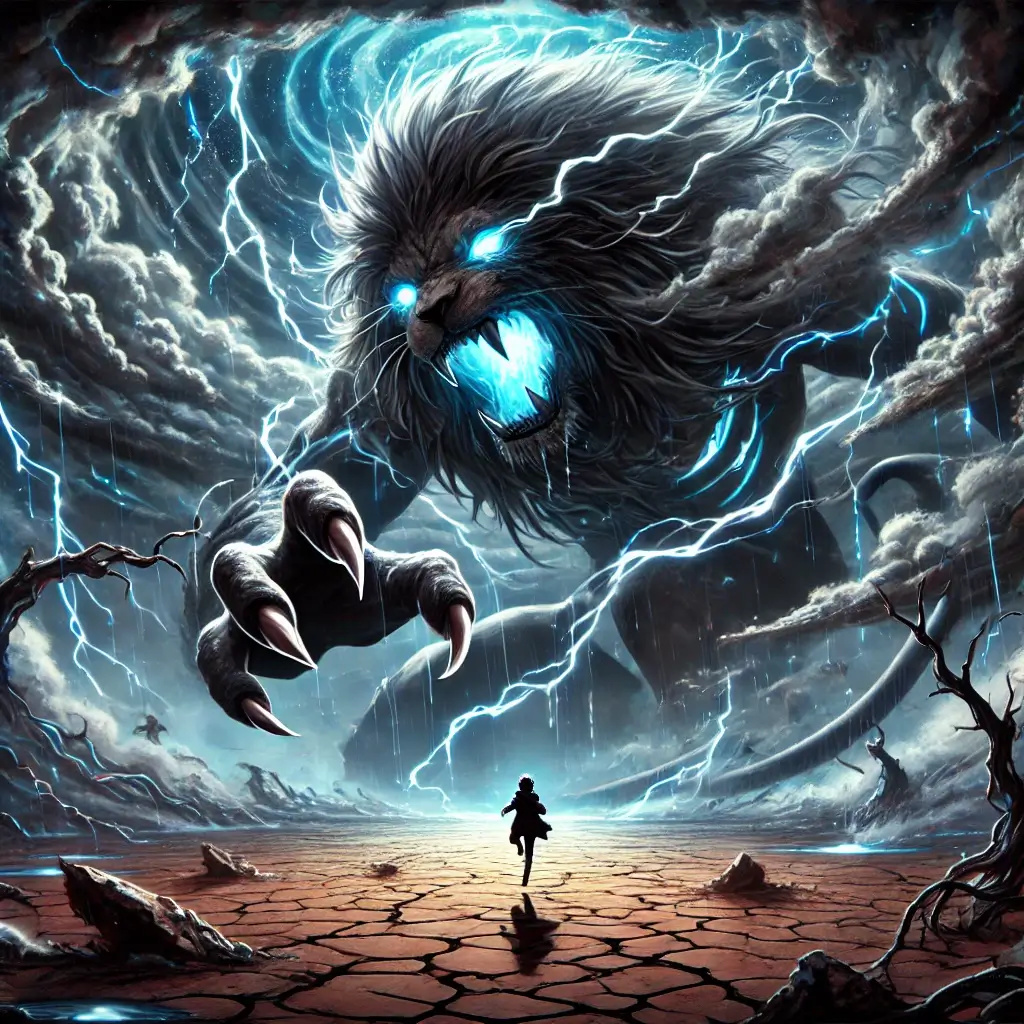 사자한테 쫓기는 꿈