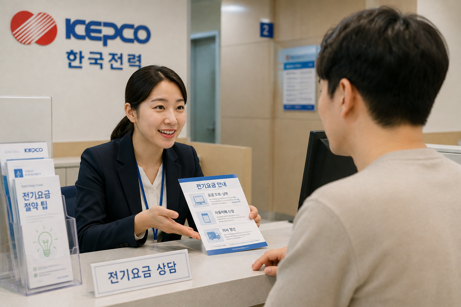 한전 전기요금 상담 안내