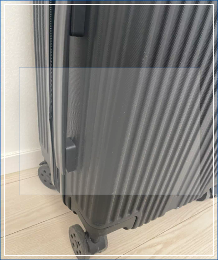여행용캐리어24인치 옆모습