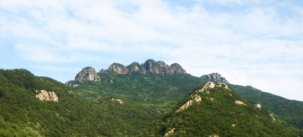 팔영산 등산코스 지도