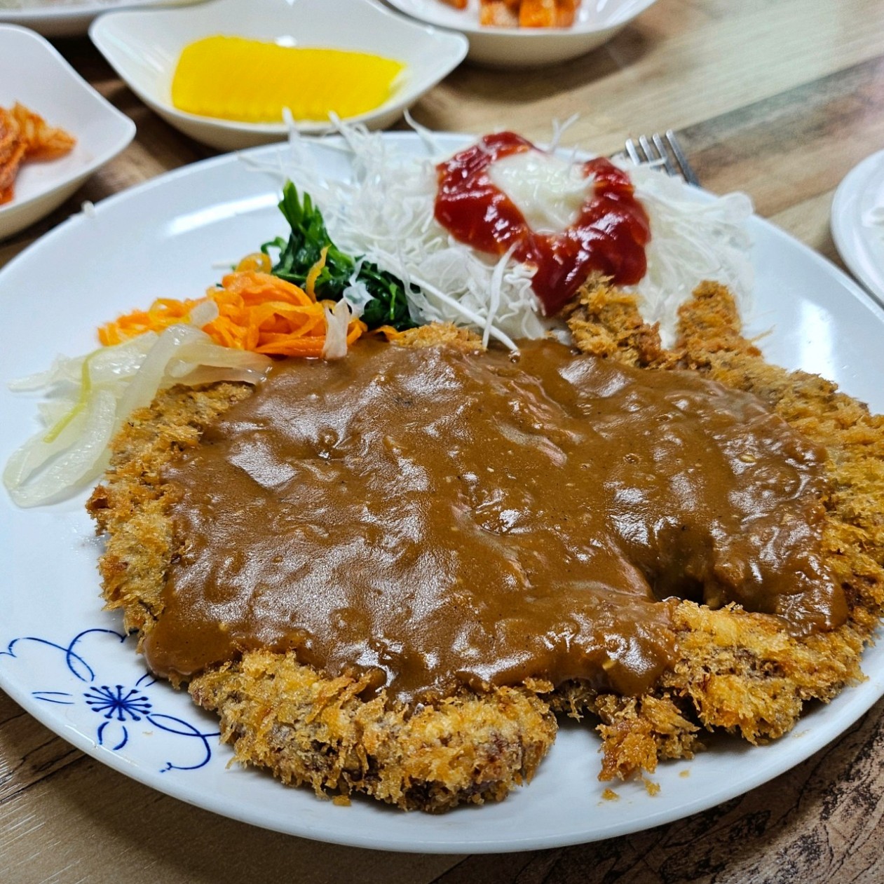 진도 그냥경양식 메뉴 이미지