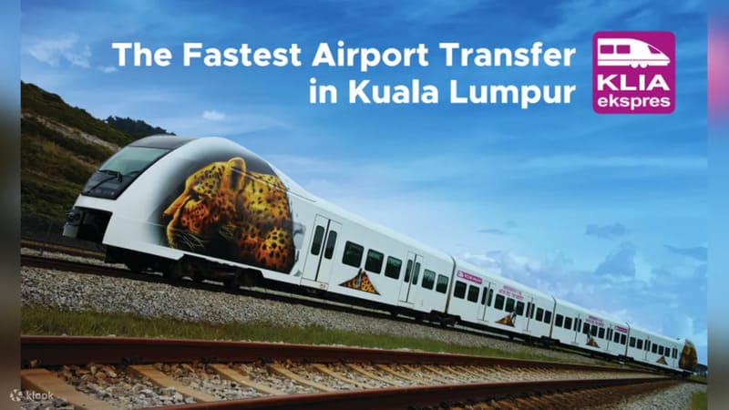 쿠알라룸푸르 국제공항 익스프레스 열차 티켓 할인 QR코드 탑승