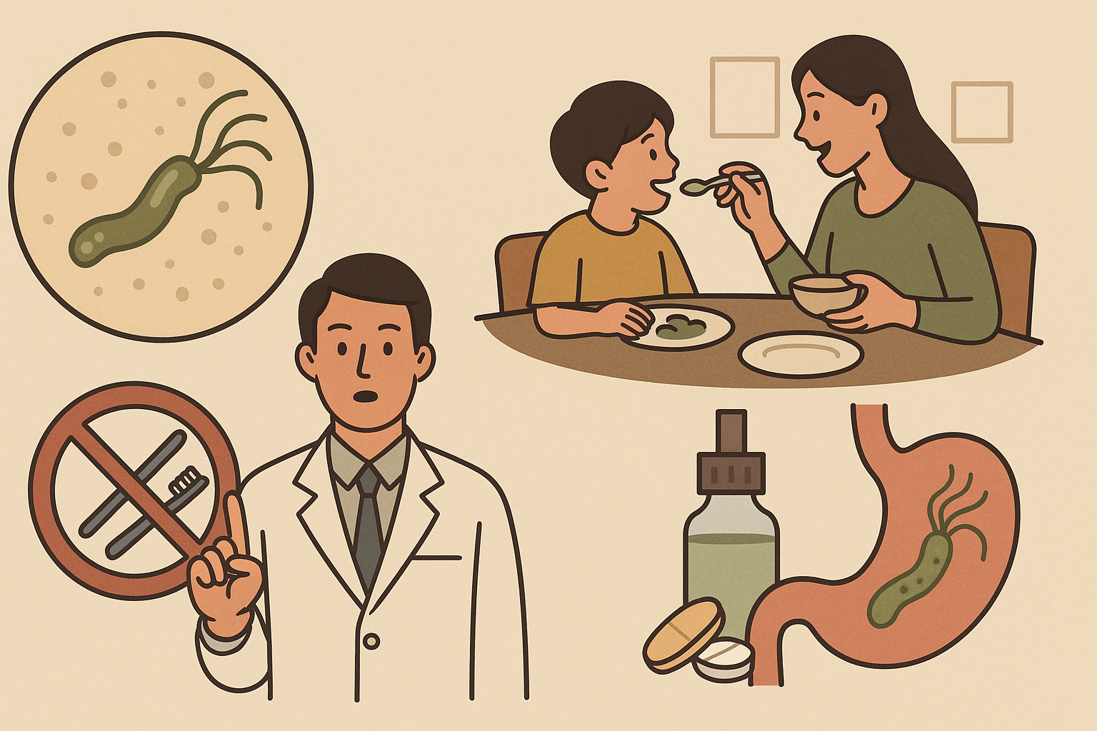 헬리코박터균 가족