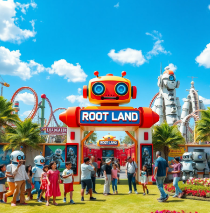 경남창원 로봇랜드 그림