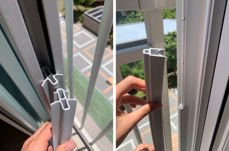 LG 이동식에어컨 설치방법