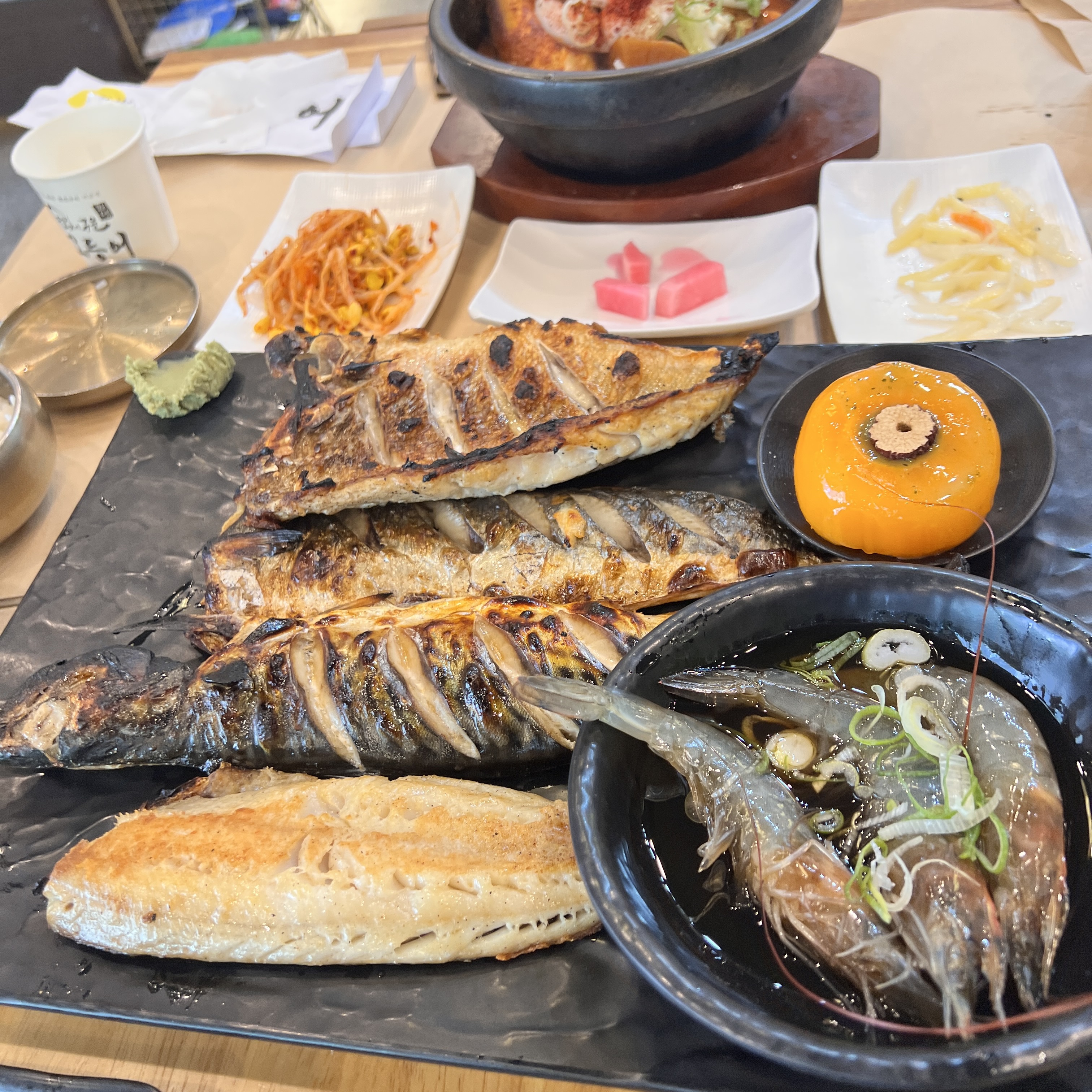 전주 신시가지 달빛에 구운 고등어 모둠구이 사진