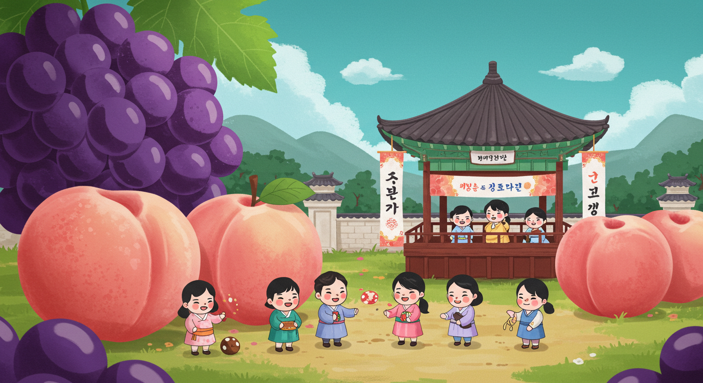2025 향수 옥천 포도 복숭아축제 일정 총정리|과일축제의 성지!