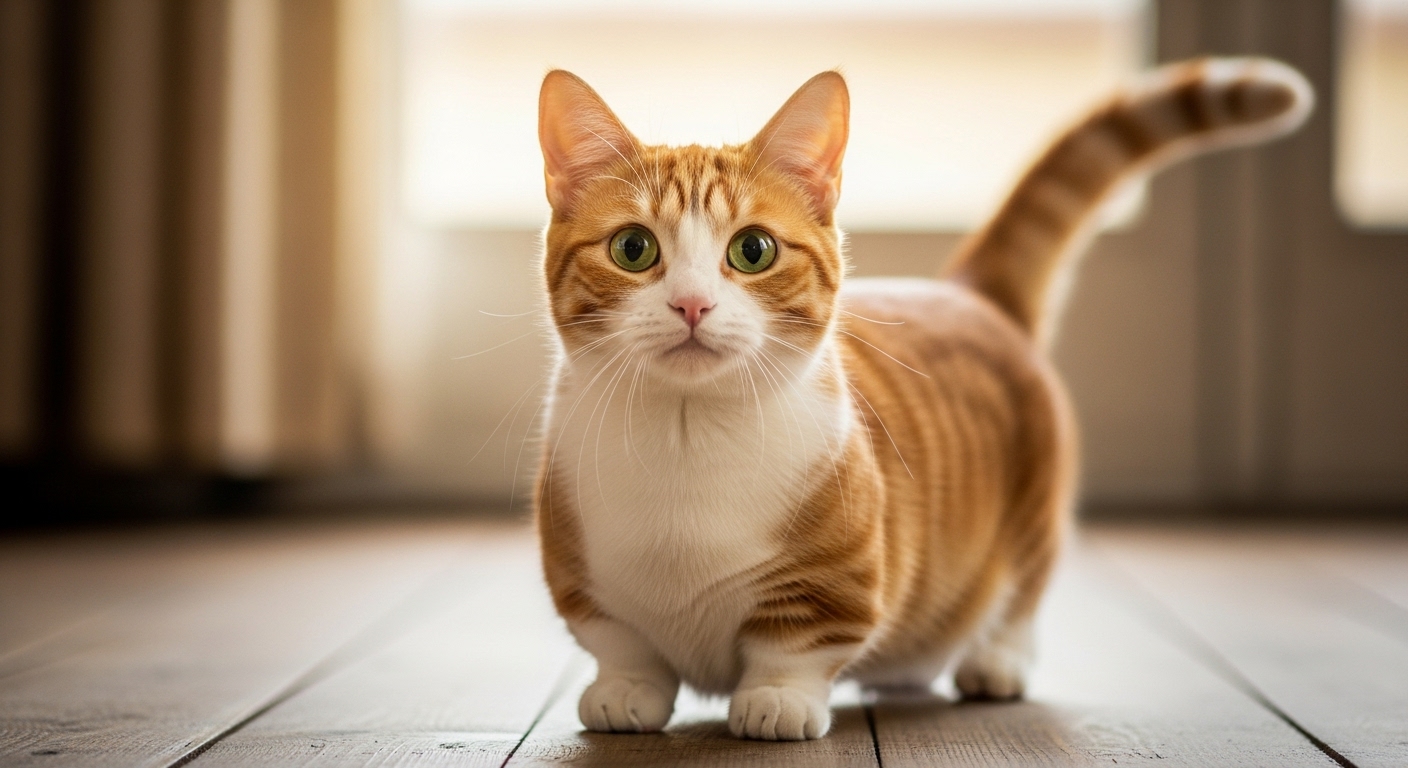 먼치킨 고양이 사진