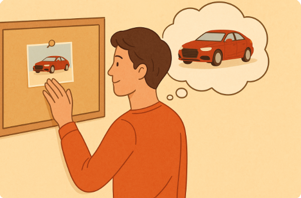 목표 시각화로 뇌를 자극하는 이미지