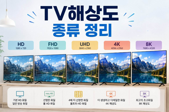 TV 해상도 정리