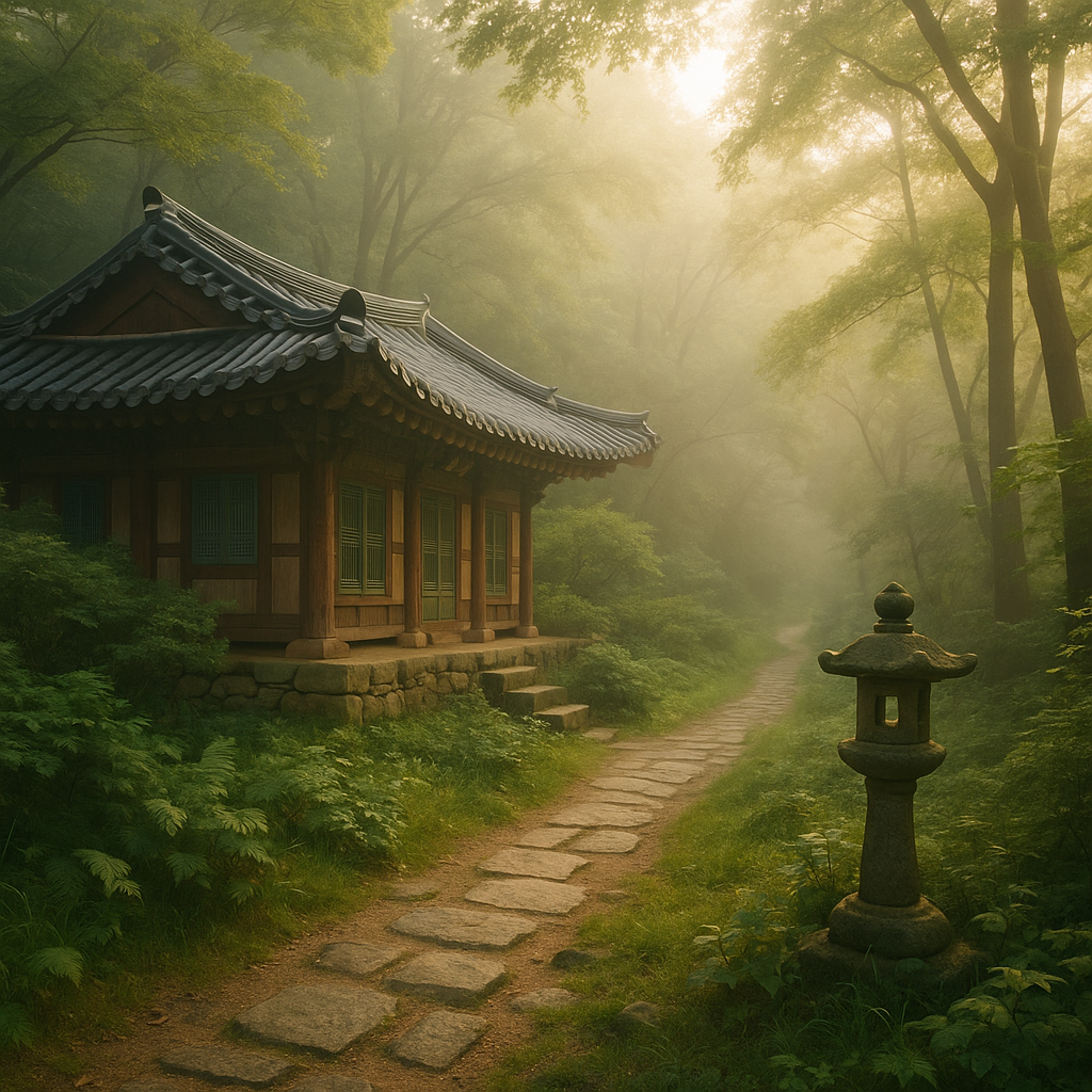 템플스테이 모습