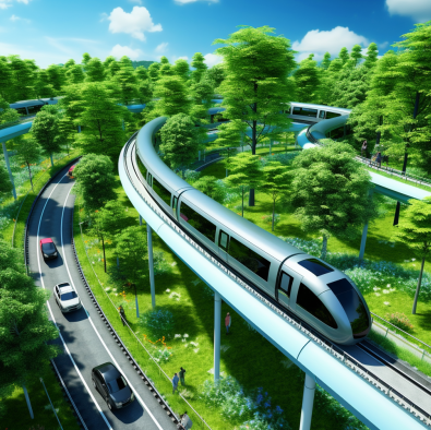 지역 교통, 기차