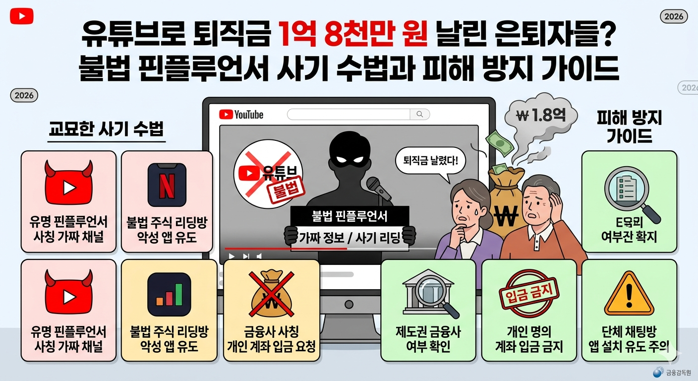 불법 핀플루언서 사기 수법과 피해 방지 가이드