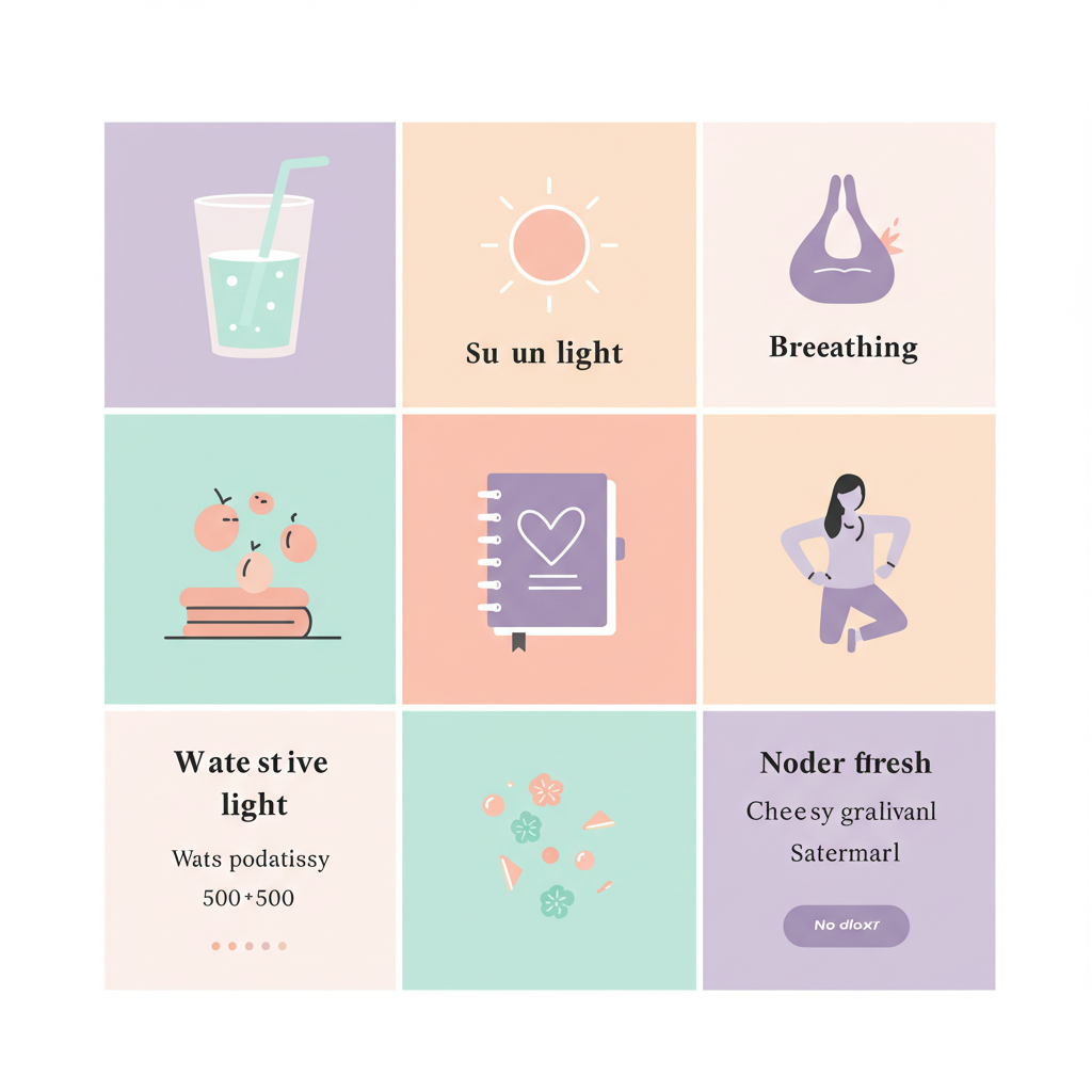 현실적인 루틴 설계 템플릿