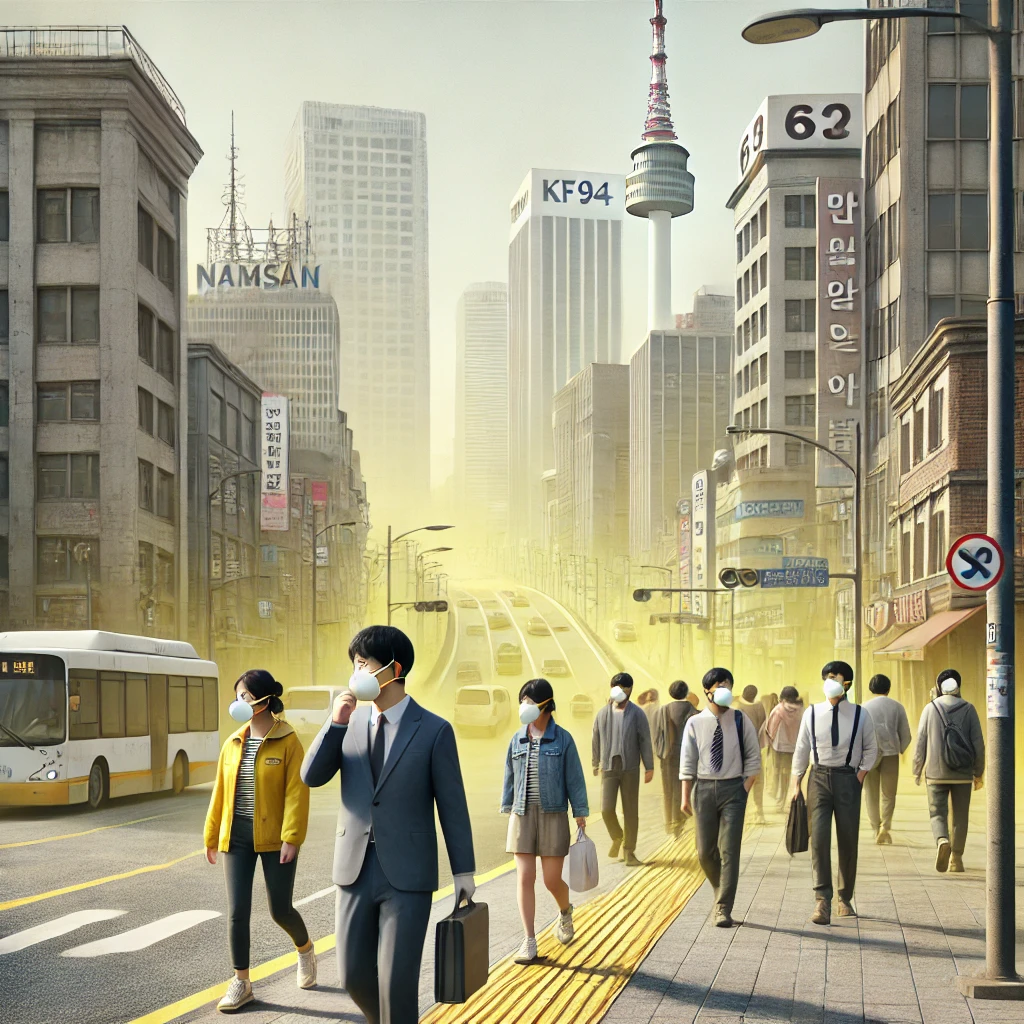 #황사 #미세먼지 #마스크 #kf94