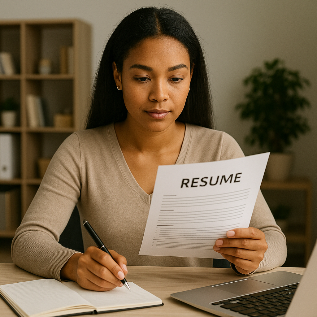 이력서 작성 전략