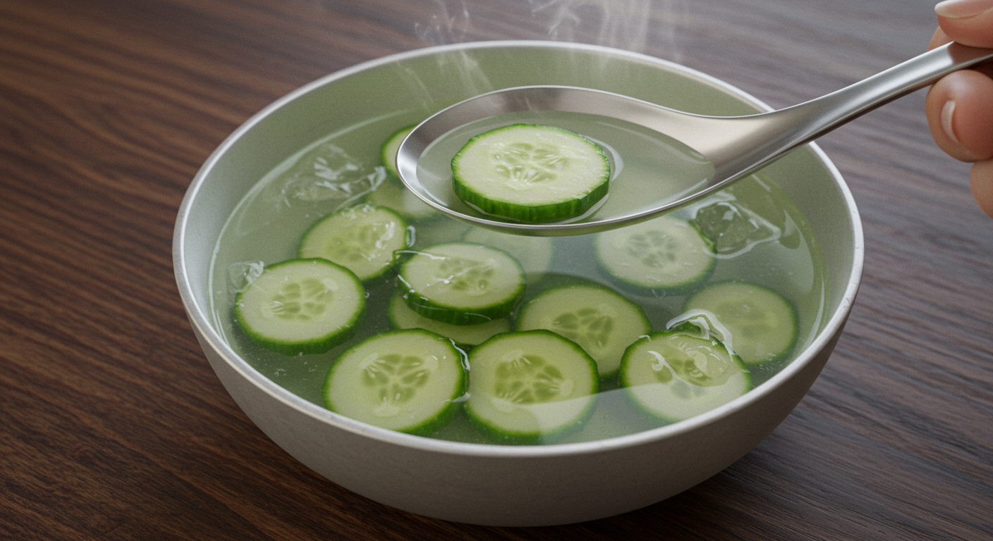 여름 더위 타파! 한국 전통 냉국 열풍 – 오이냉국부터 미역냉국까지