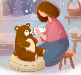 새끼곰 키우는 꿈