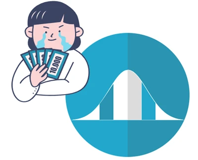 A값은 국민연금 가입자의 평균 월소득