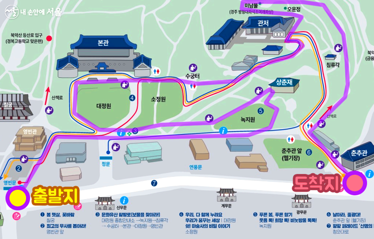 청와대 관람 코스