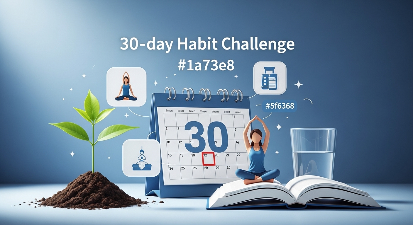 습관 만들기, 30일 챌린지, 습관 형성, 자기계발, 목표 달성, 좋은 습관, 라이프스타일 변화, 습관, 미라클 모닝, 꾸준함의 힘