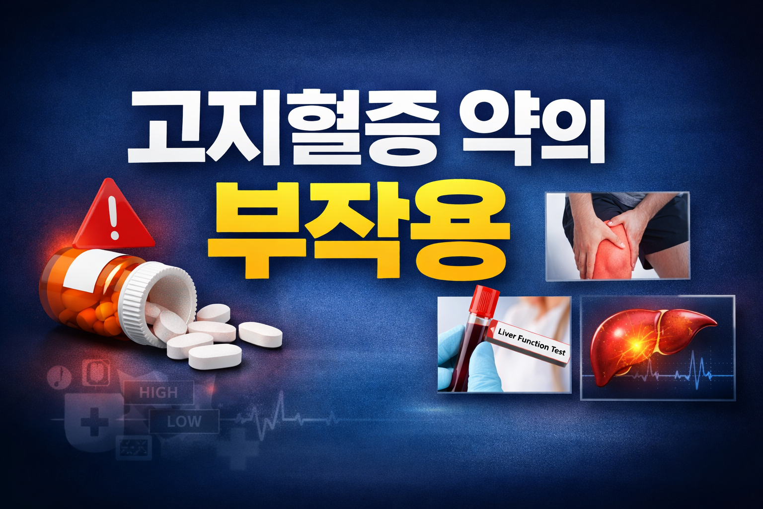 고지혈증 약의 부작용