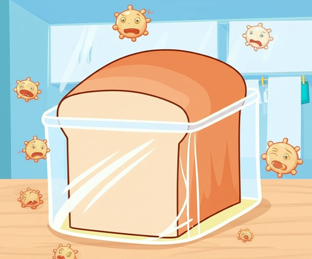 식빵 신선도 2배로! 곰팡이 막는 보..