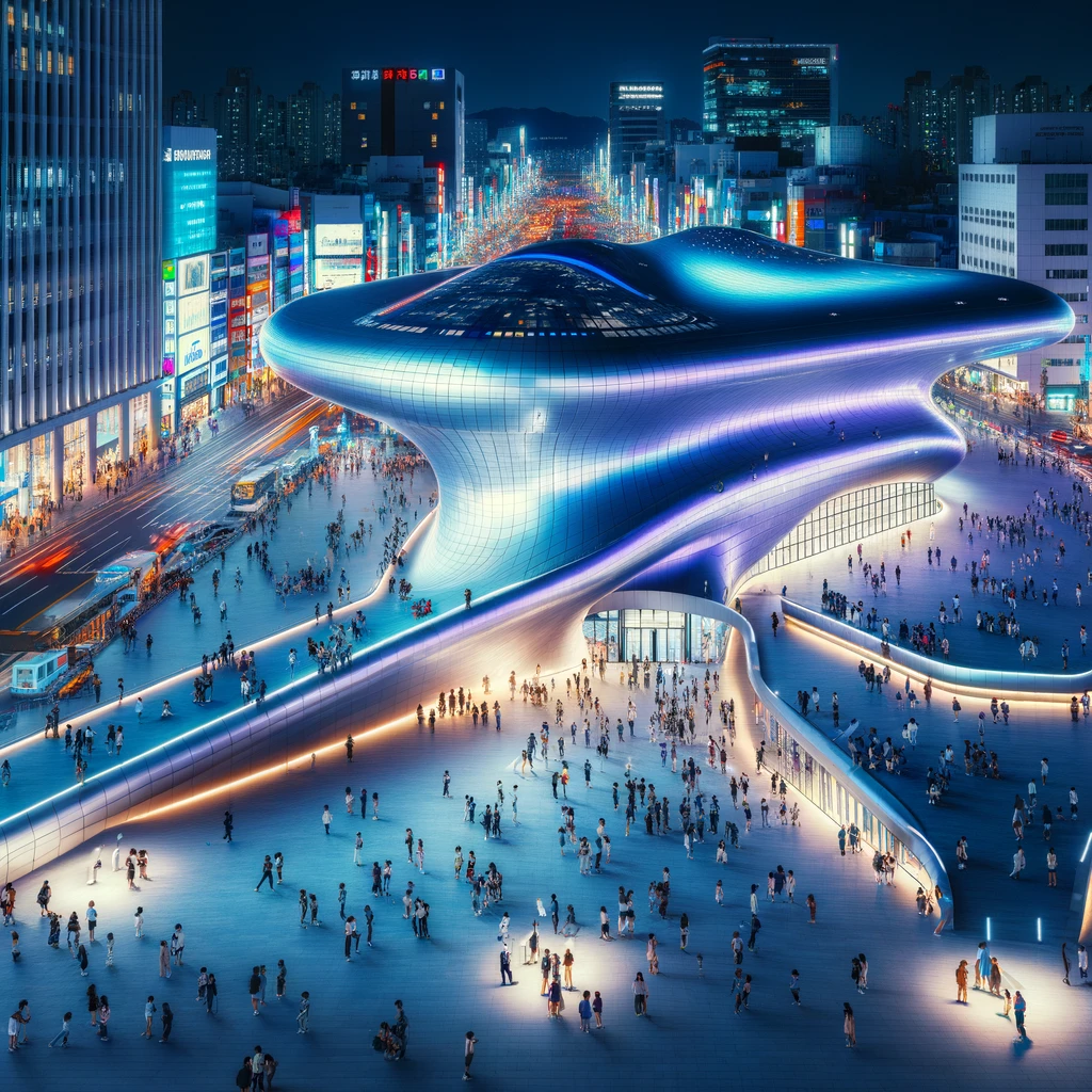 동대문 디자인 플라자 (DDP) 야경