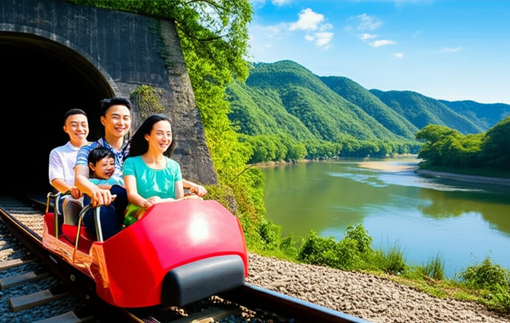 문경 철로자전거 전동 장치 유무와 코..