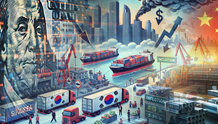 미국, 중국의 관세와 보호무역정책으로 경제발전에 발목