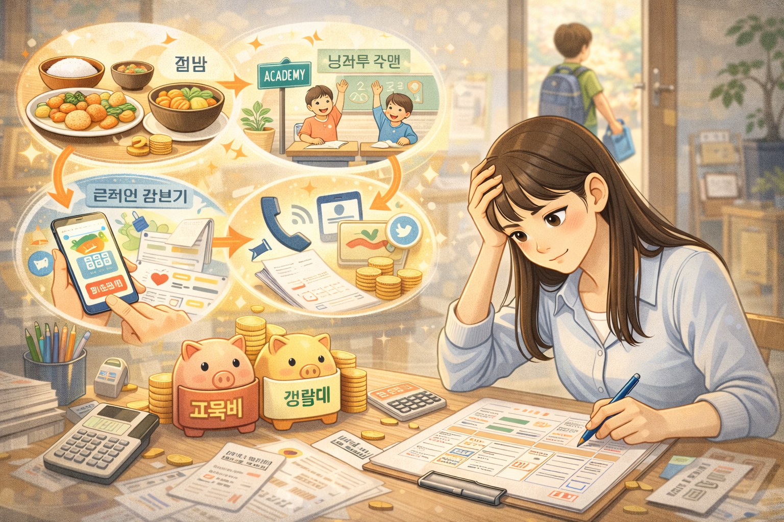 워킹맘이 초등 입학 후 가장 먼저 바꾼 소비 습관 5가지