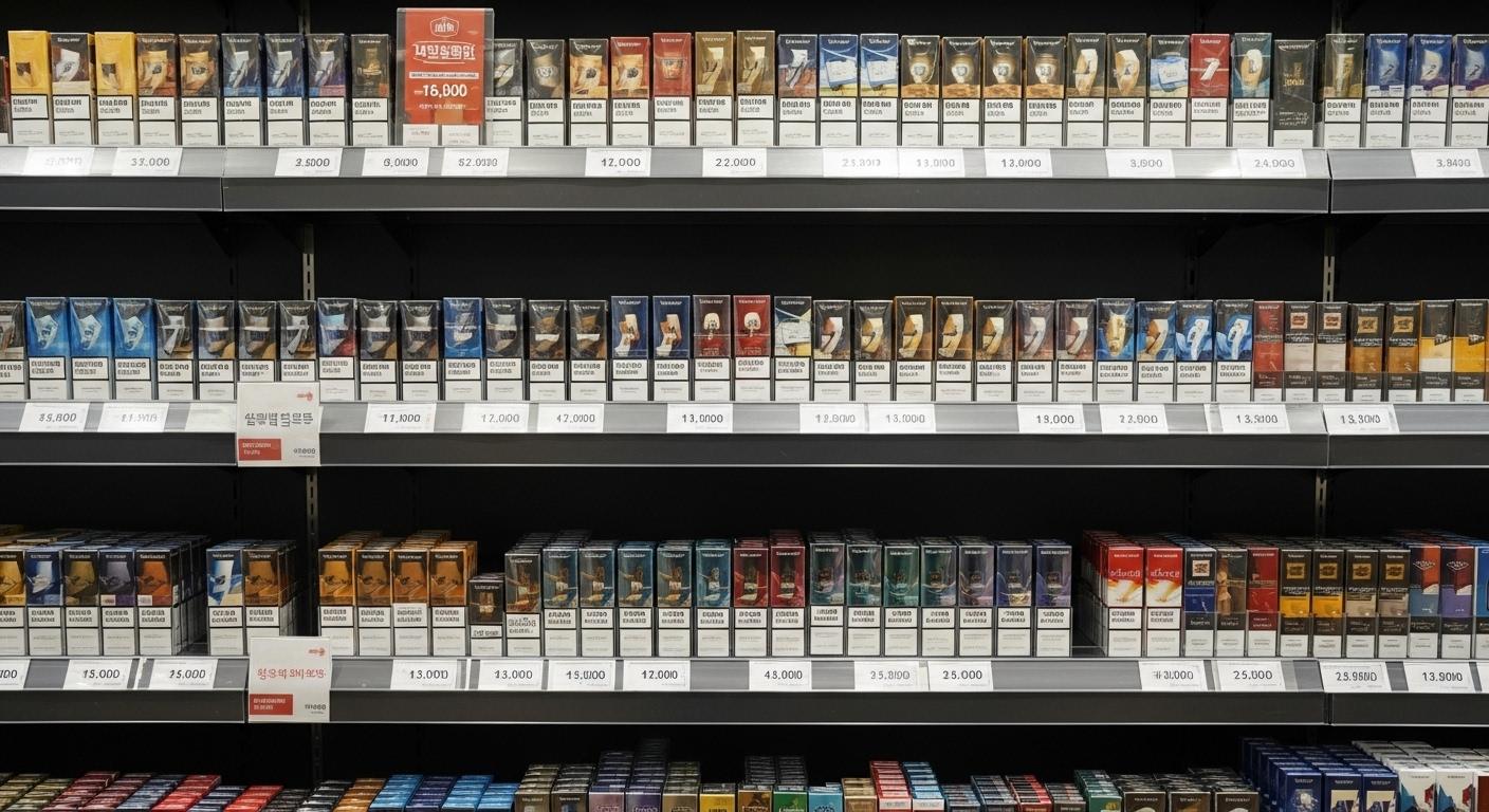 인천공항 면세점 담배가격