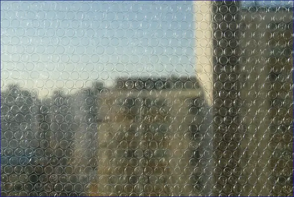 단열-에어캡-설치모습