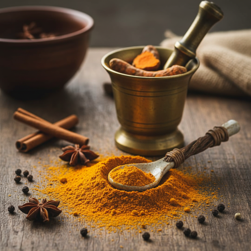 강황가루 먹는 법