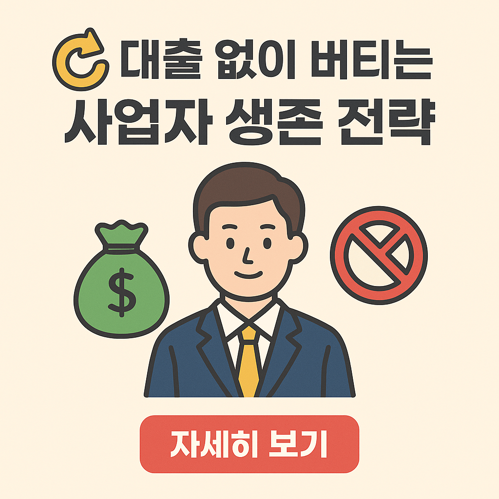 2025년 정부정책으로 소상공인 대상 고효율 경영비 지원 총정리